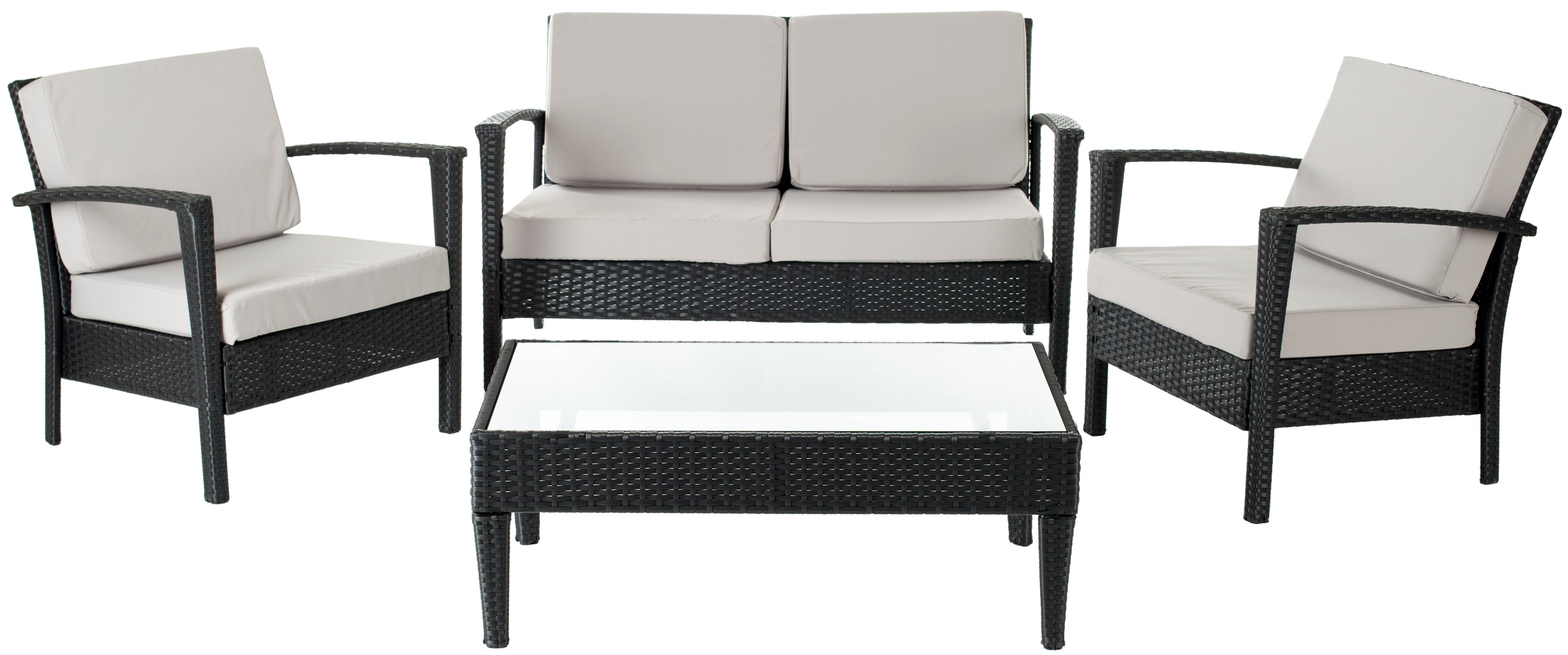 4 Piece Outdoor Set with Cushion O395