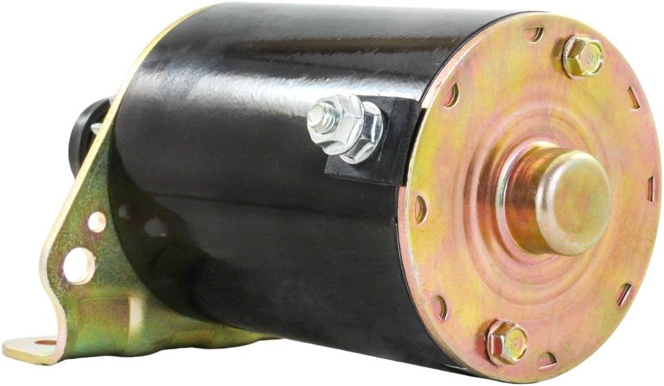 Starter Motor Compatible With Briggs & Stratton Cub Cadet 16.5 17 17.5 Hp Engine 14 Tooth Steel Drive Pack of 2 O466