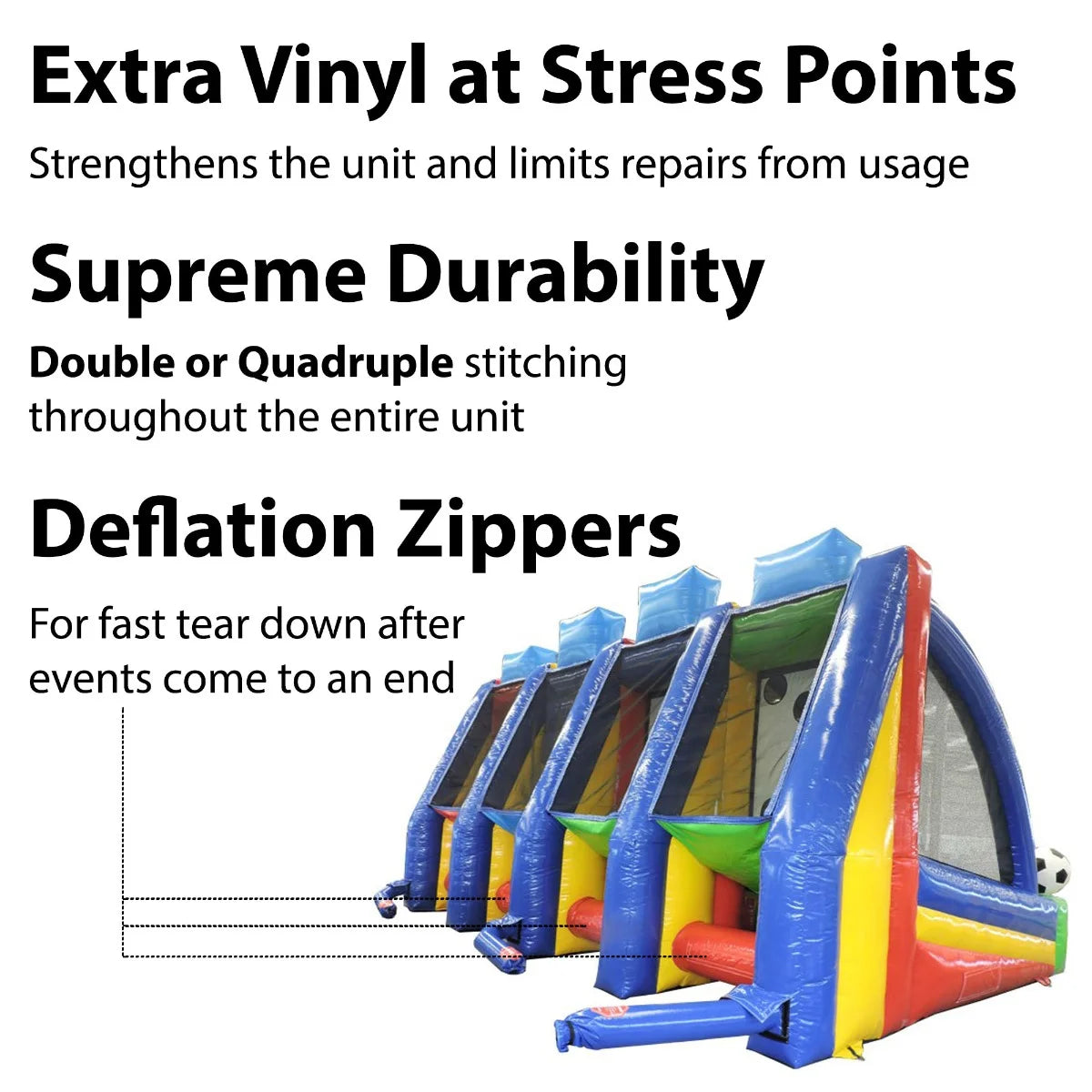 Commercial Vinyl Inflatable Kids Game F22951