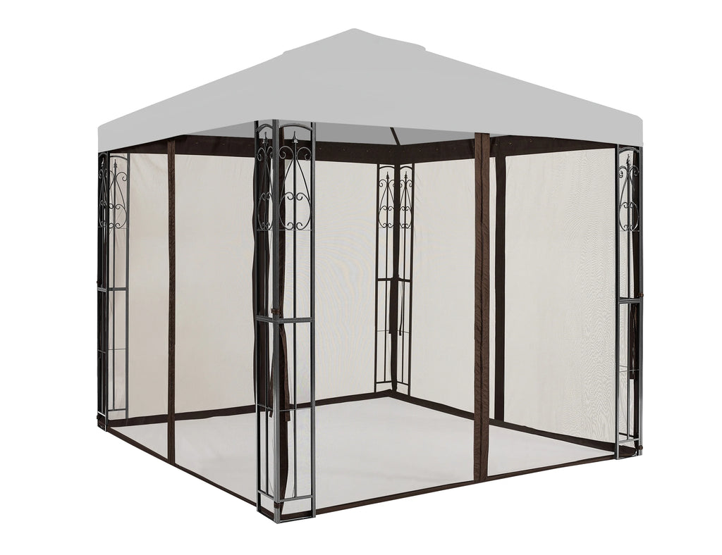 8' x 8' Gazebo Mosquito Netting R5433