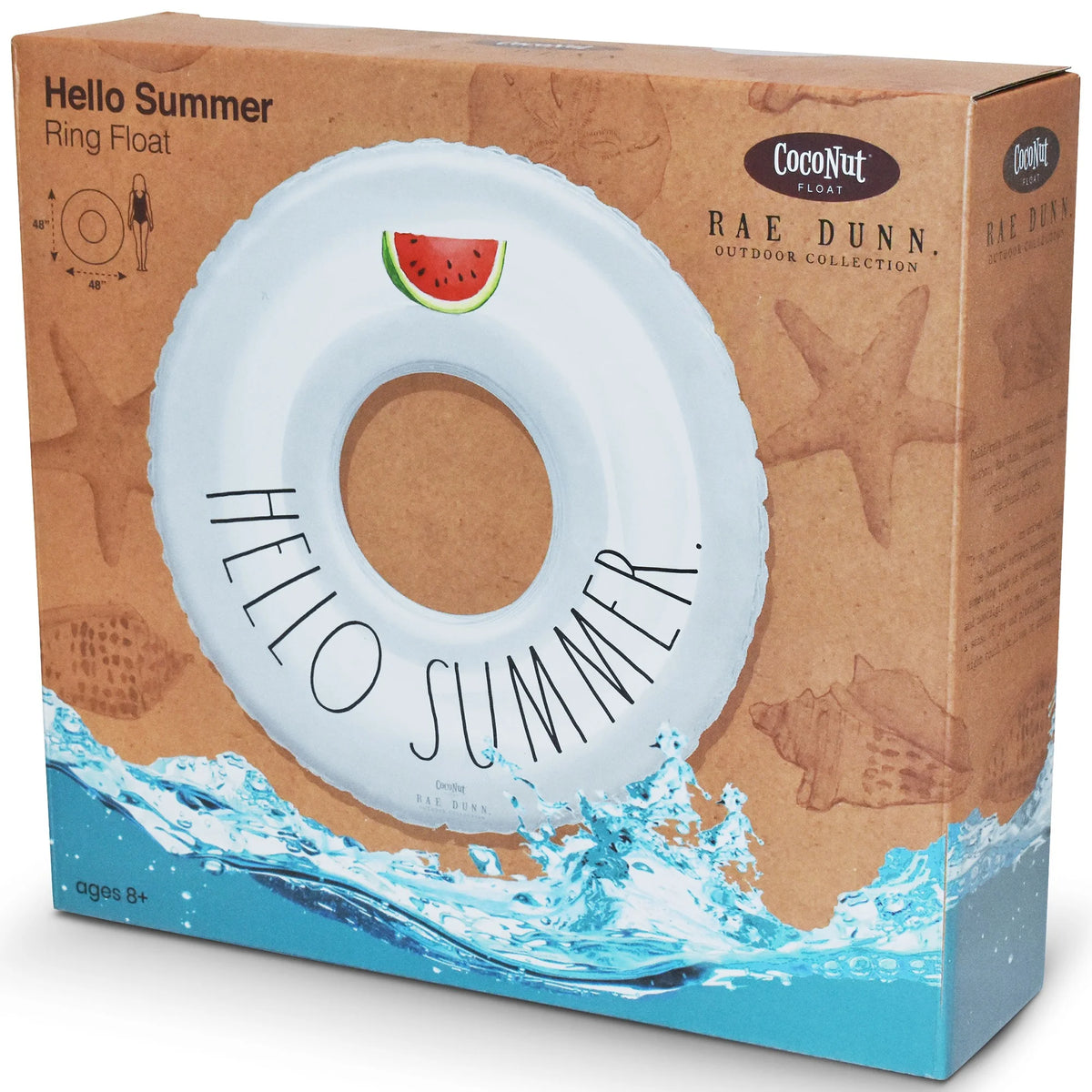 48" Inflatable Jumbo Water Ring Float A836