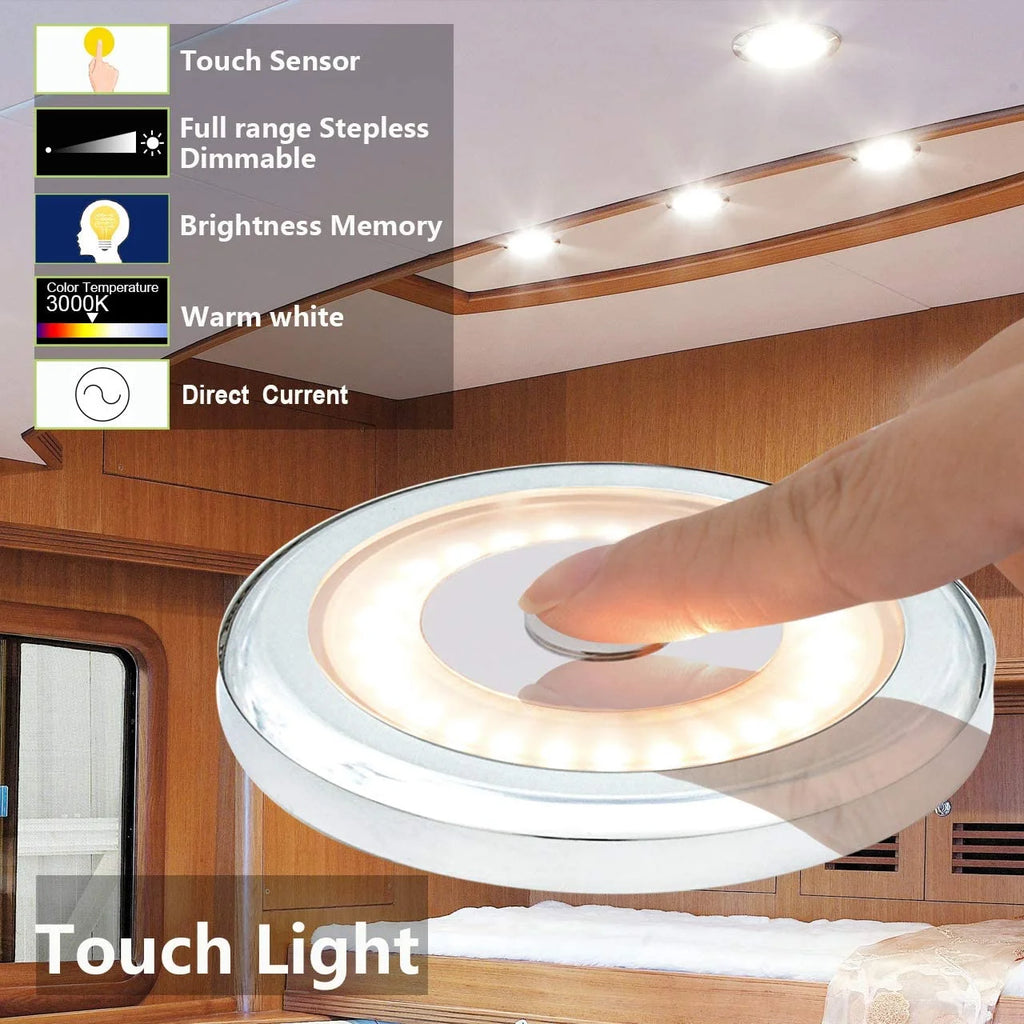 12V 3W 2800K Warm White Surface Mounted LED Ceiling Light S695549