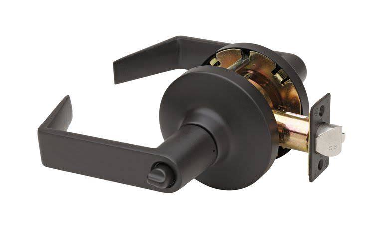 Satin Stainless Cylindrical Entry Door Lever S608
