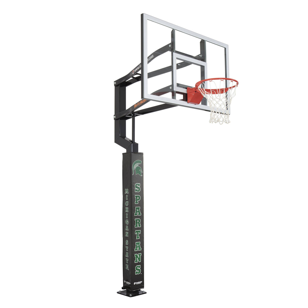 Black Basketball Pole Pad E518