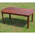 Acacia Sunburst Coffee Table Z6183