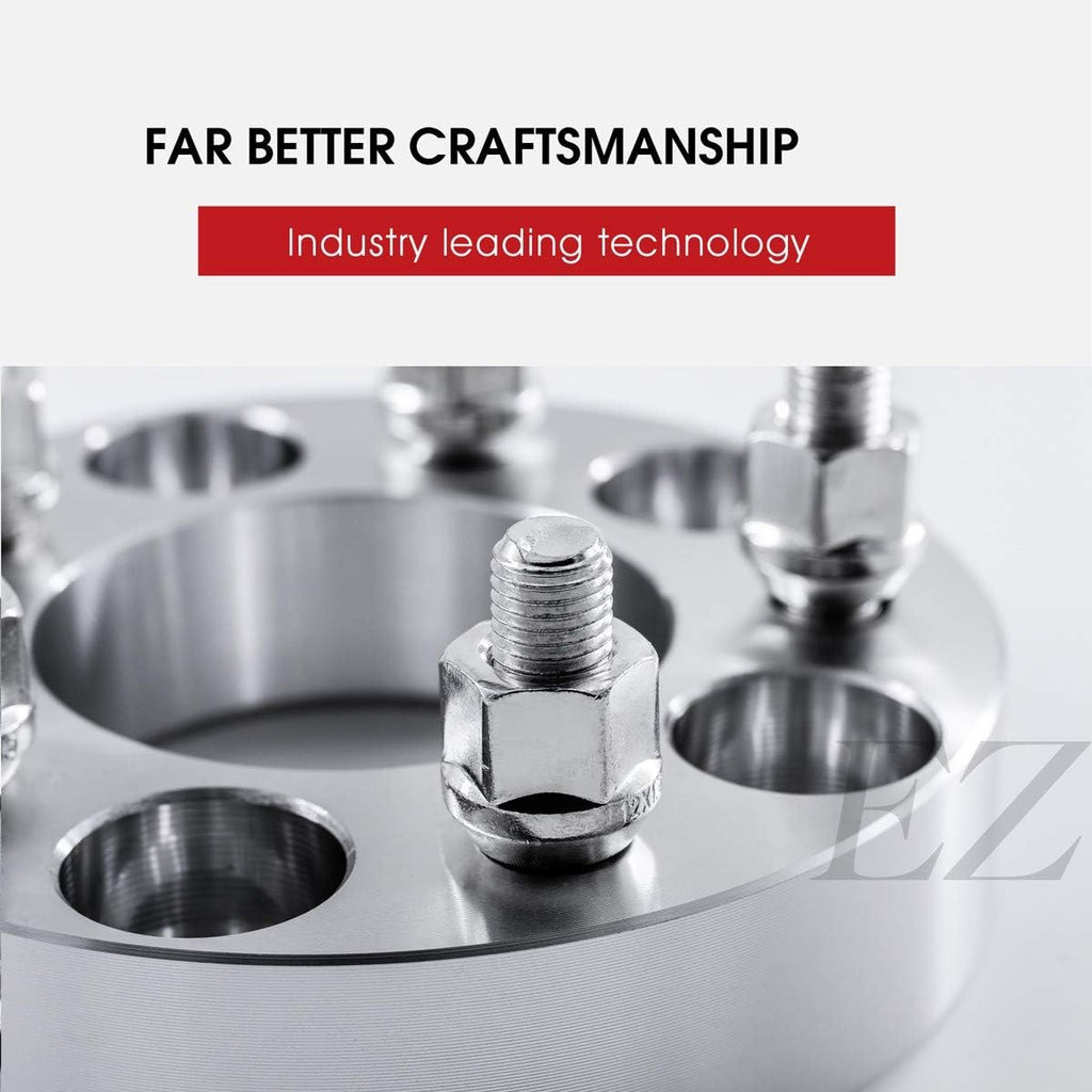 4 Billet Wheel Adapters 5 Lug 135mm Thickness 1 Inch L816
