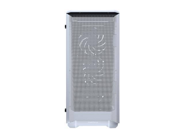 White Steel Tempered Glass ATX Mid Tower Computer Case B125