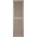 Wicker Open Louver Shutters H30456