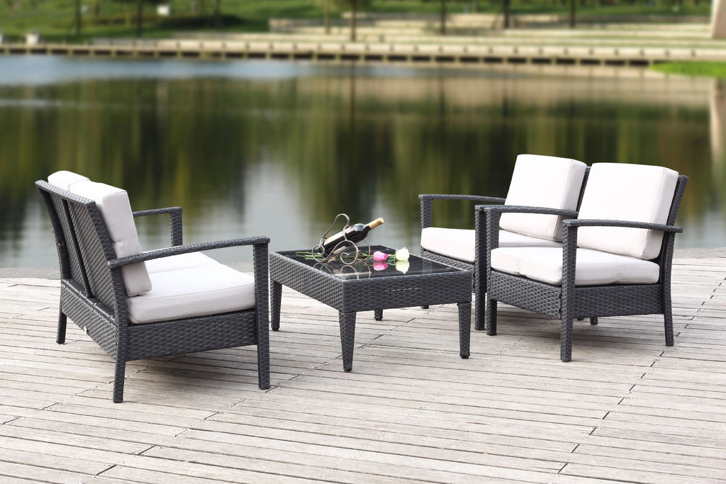 4 Piece Outdoor Set with Cushion O395