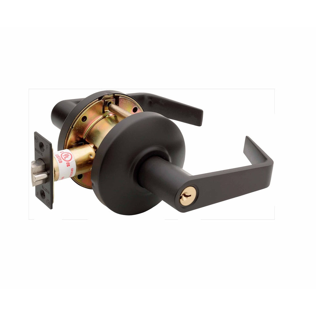 Satin Stainless Cylindrical Entry Door Lever S608