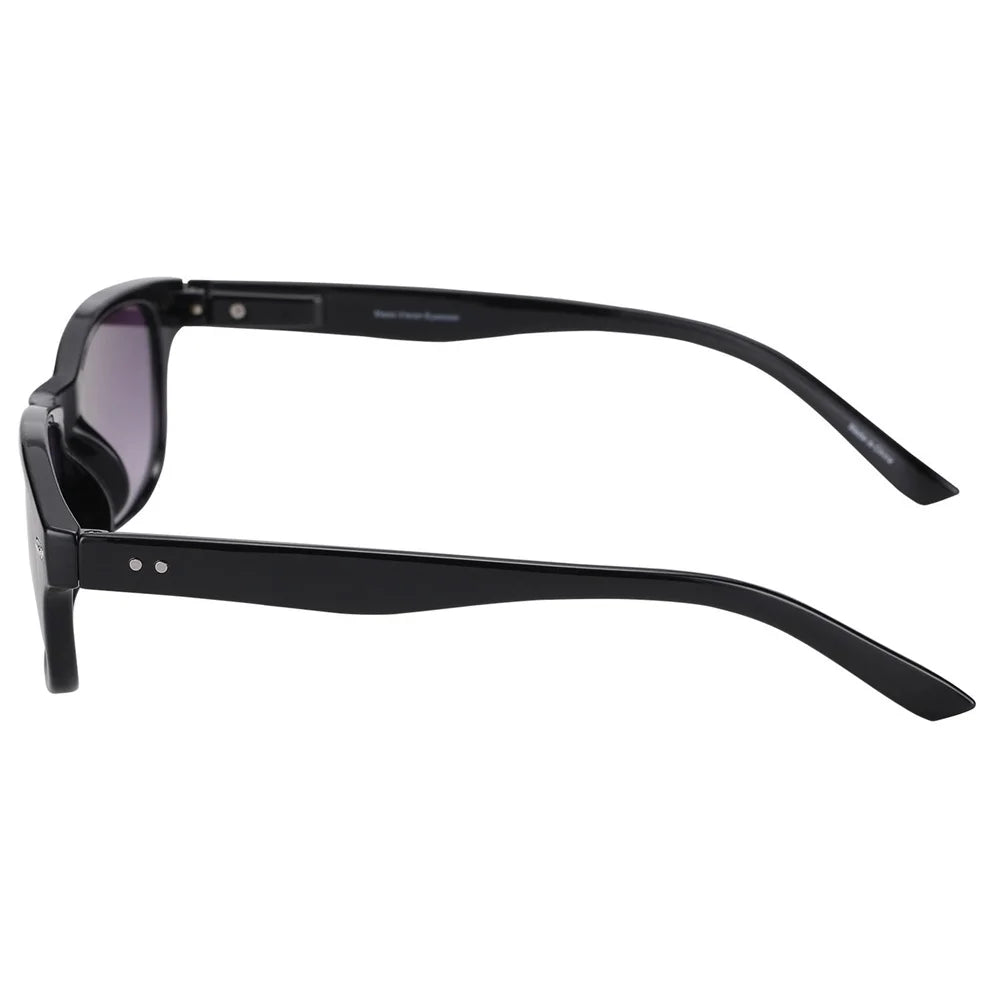 3 Pair Full Reading Sunglasses Black/Black 1.25 J540