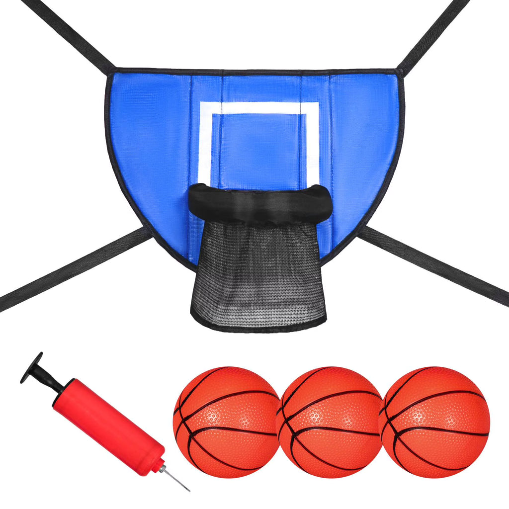 Basketball Hoop for Trampoline with Connection Ropes O52994
