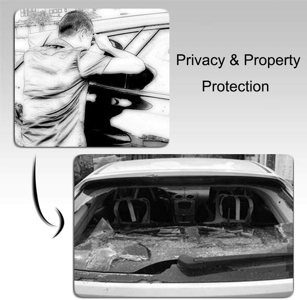 Cargo Security Rear Trunk Cover Retractable Black Pack of 2 M94277