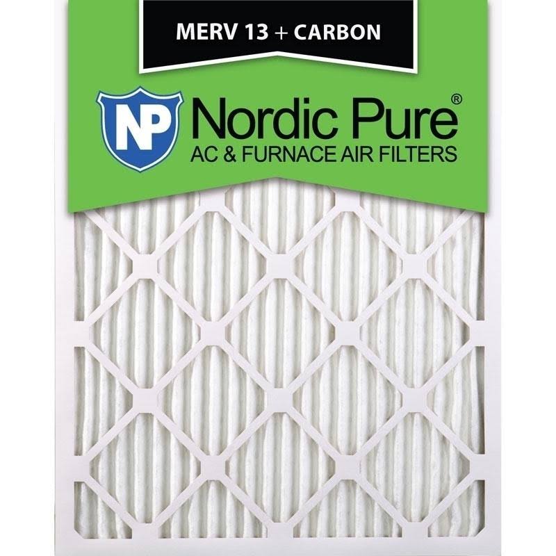 24 Pc Pleated Air Filters MERV 13 Carbon F12943