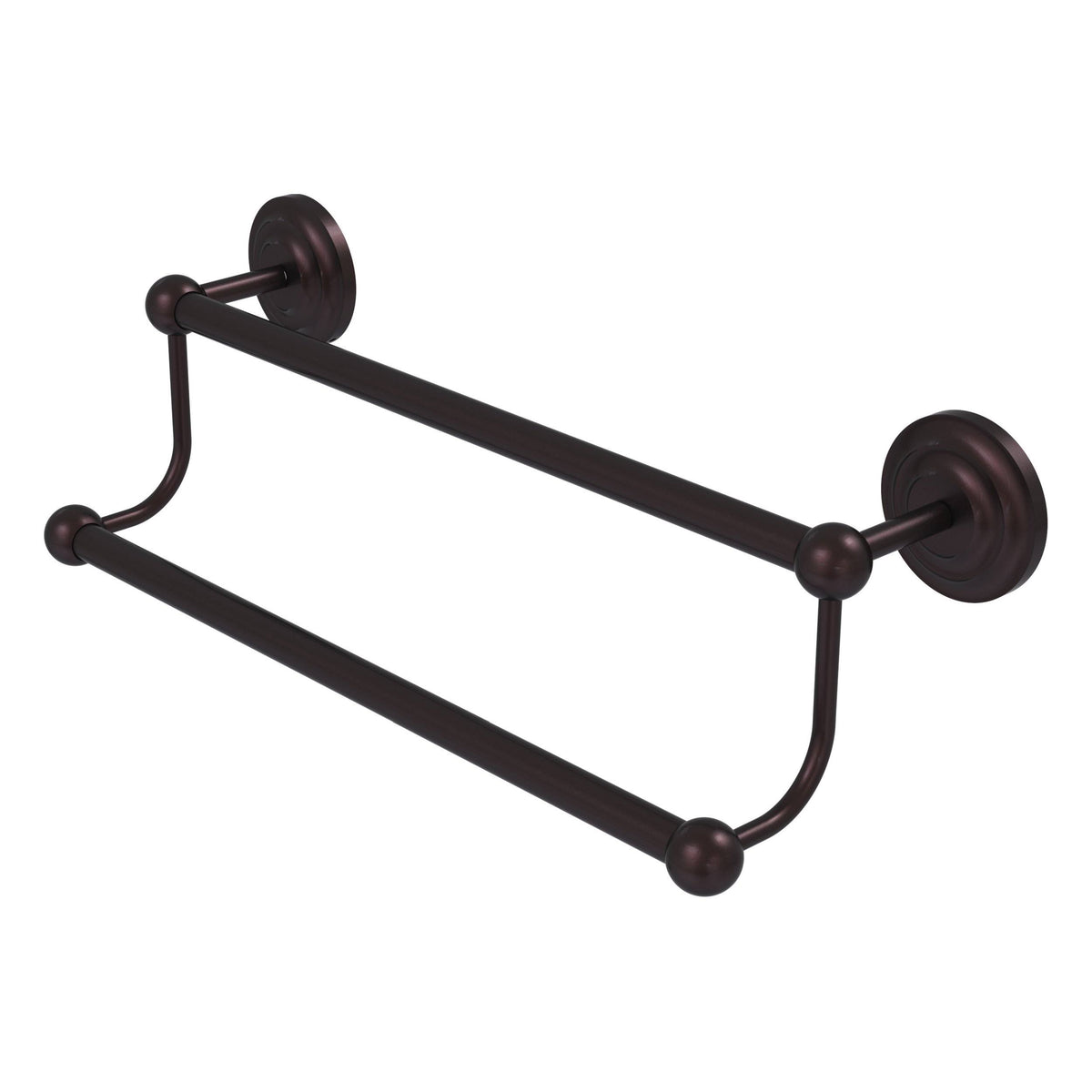 24 inch Double Towel Bar, Antique Bronze E958