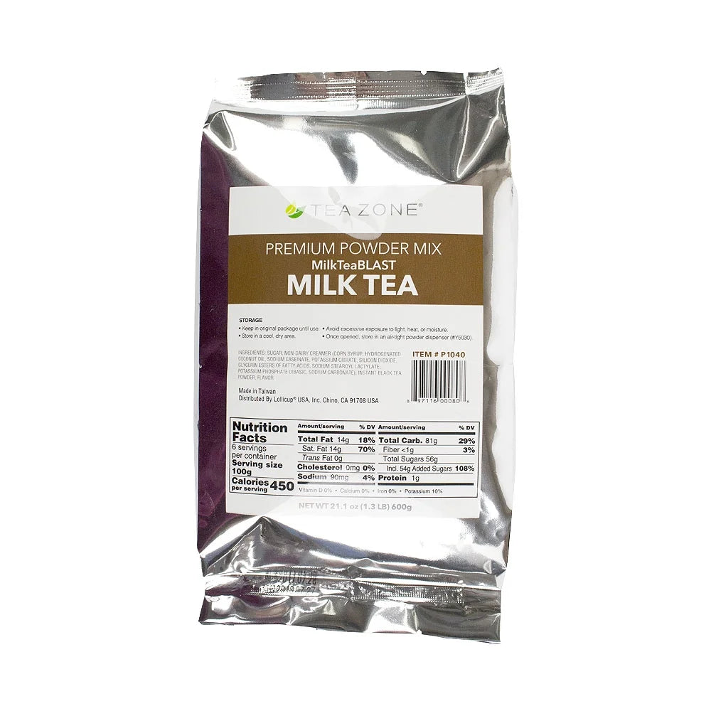 Milk Tea Bubble Tea Kit with Black Boba Tapioca Pearl and 10 Straws S946047
