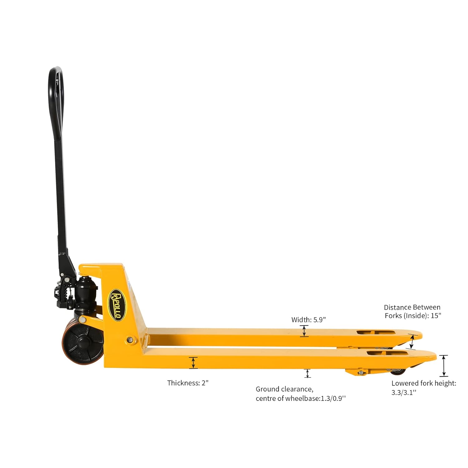 Heavy Duty Pallet Jack Truck 6600lbs Capacity Q337550