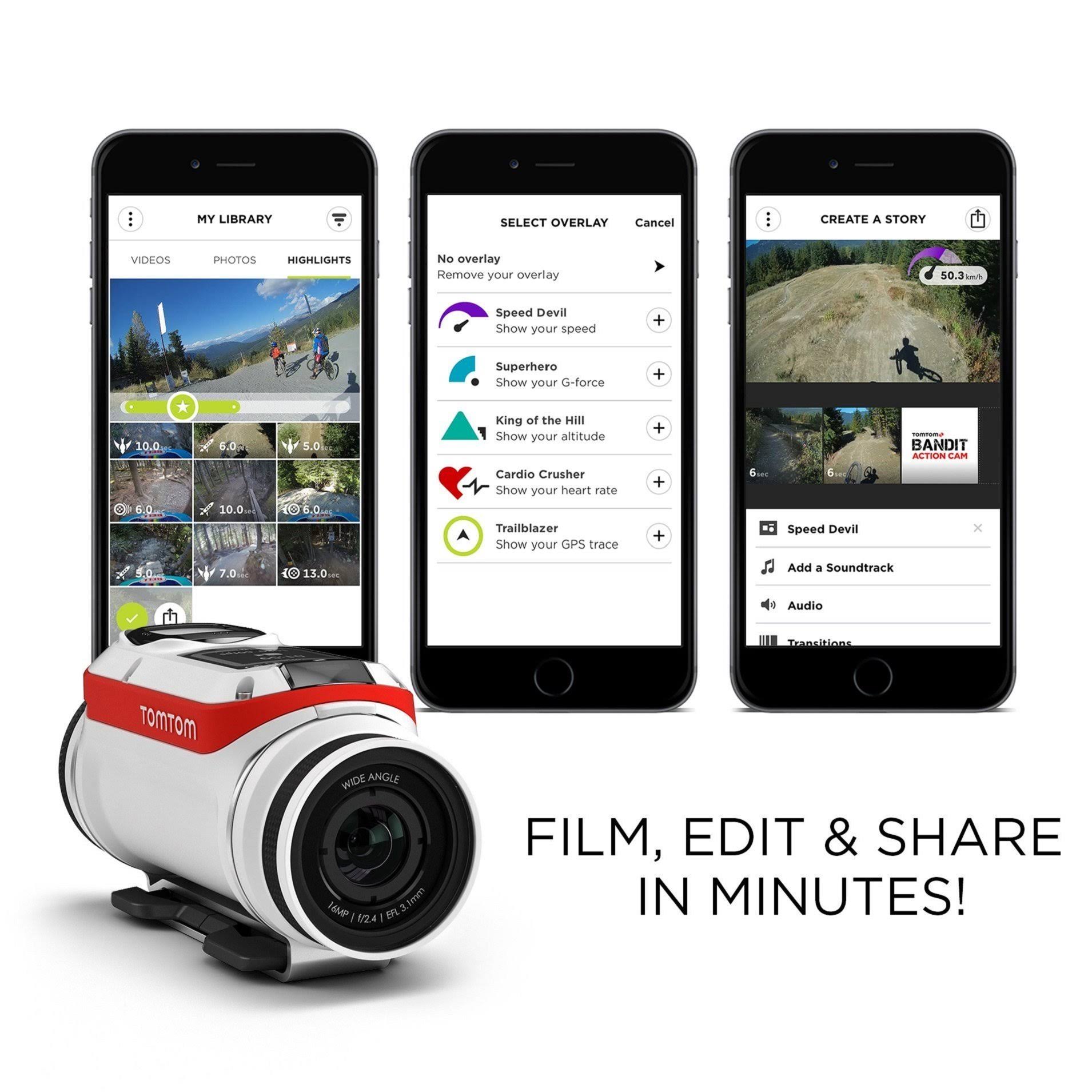 Bandit Action Camera Premium Pack B79225