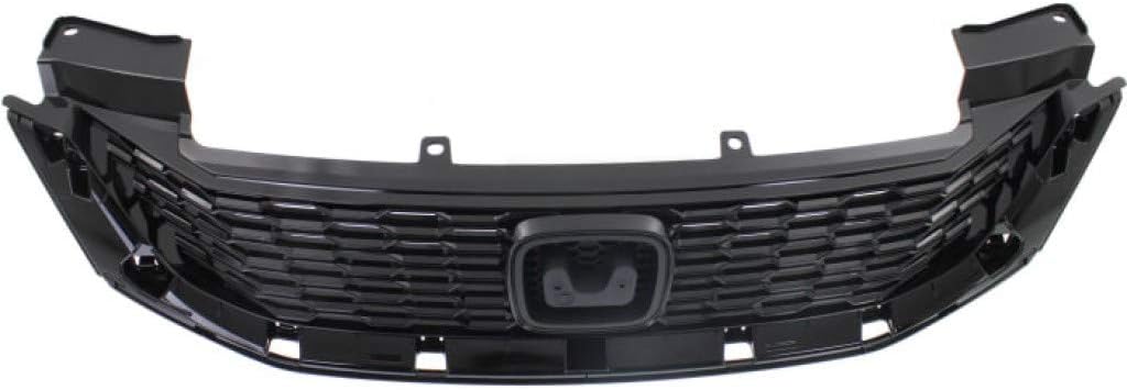 Painted Black Plastic Grille Assembly for Honda Accord Coupe G617