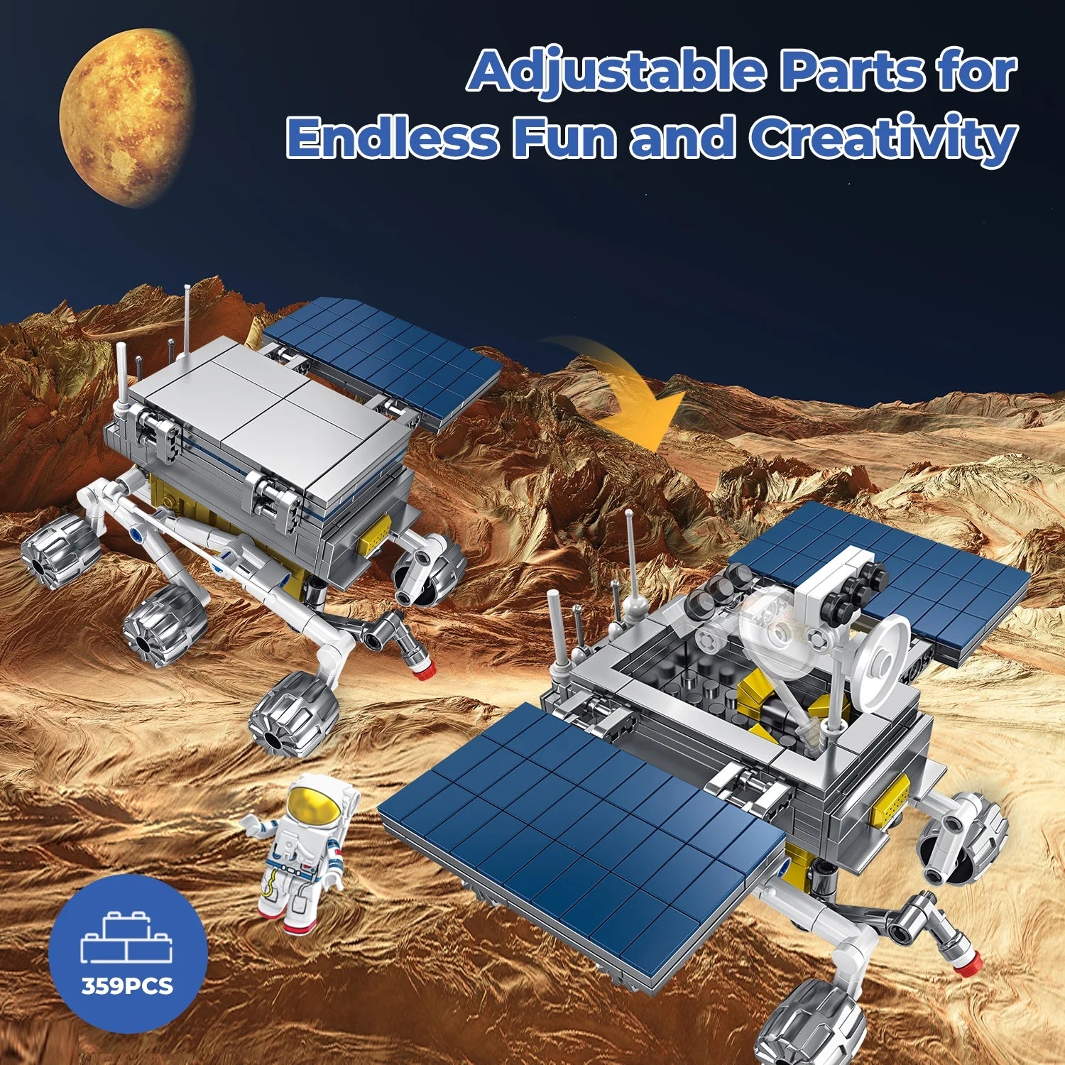 Mars Rover Building Block Set 359 Pieces S894