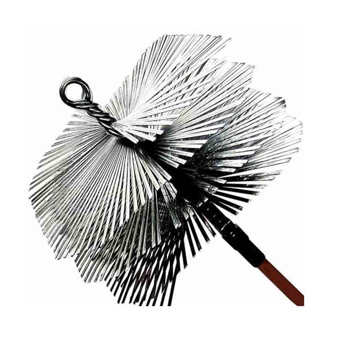 Rectangular Flat Wire Brush with Torque Lock Connector W520