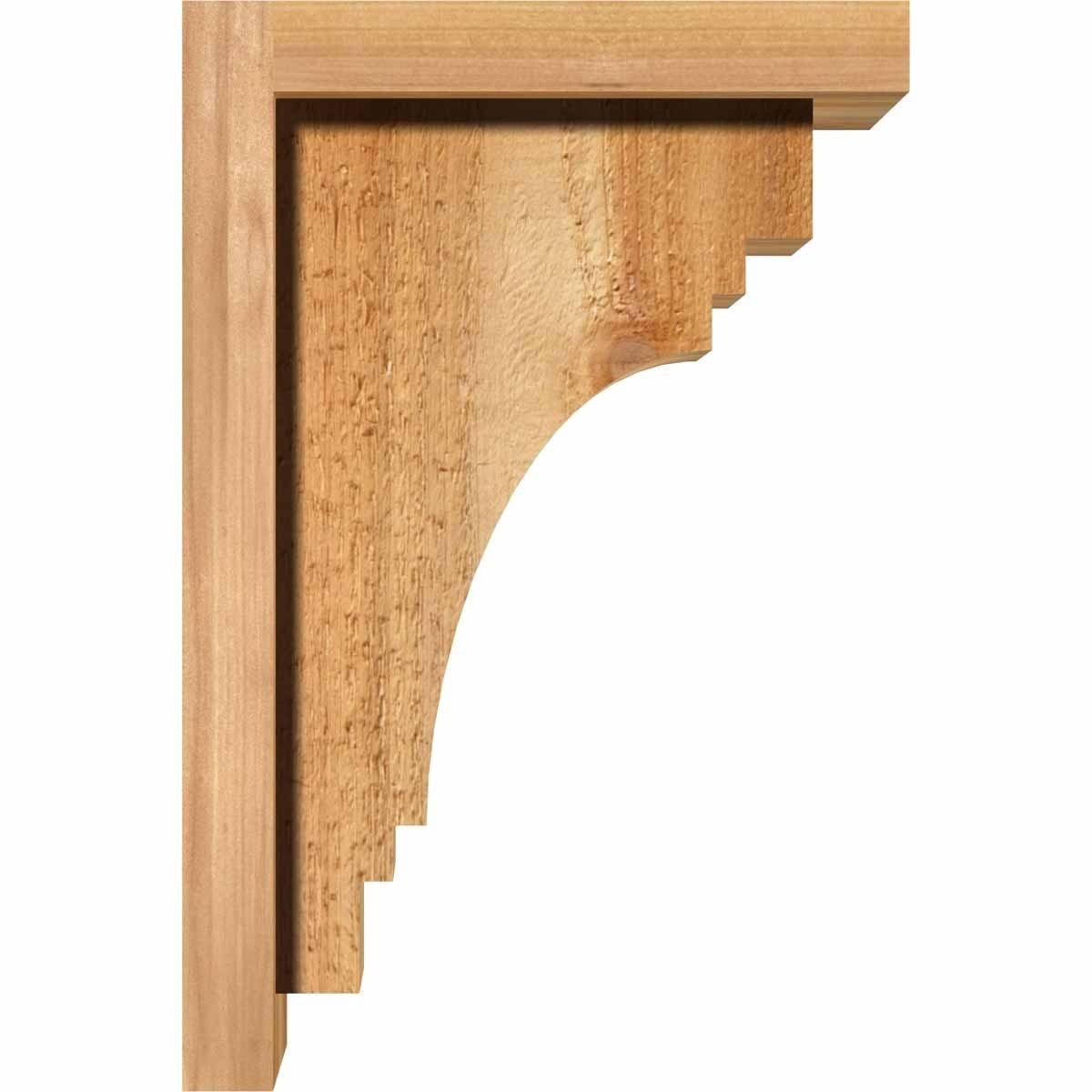 6x22W x 12x22D x 16x22H Western Red Cedar Corbel C372989