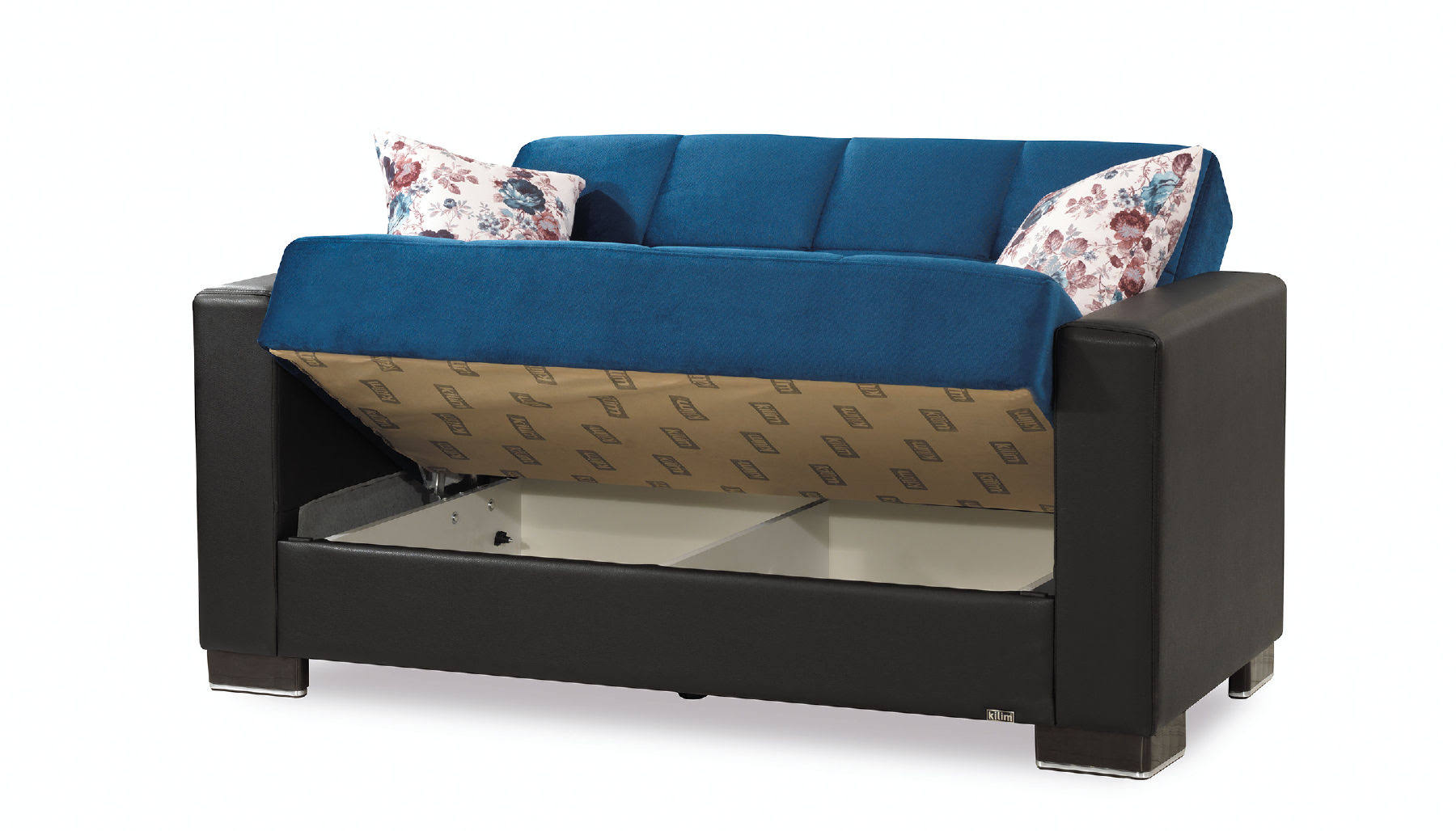 Emerald Blue Loveseat S4597