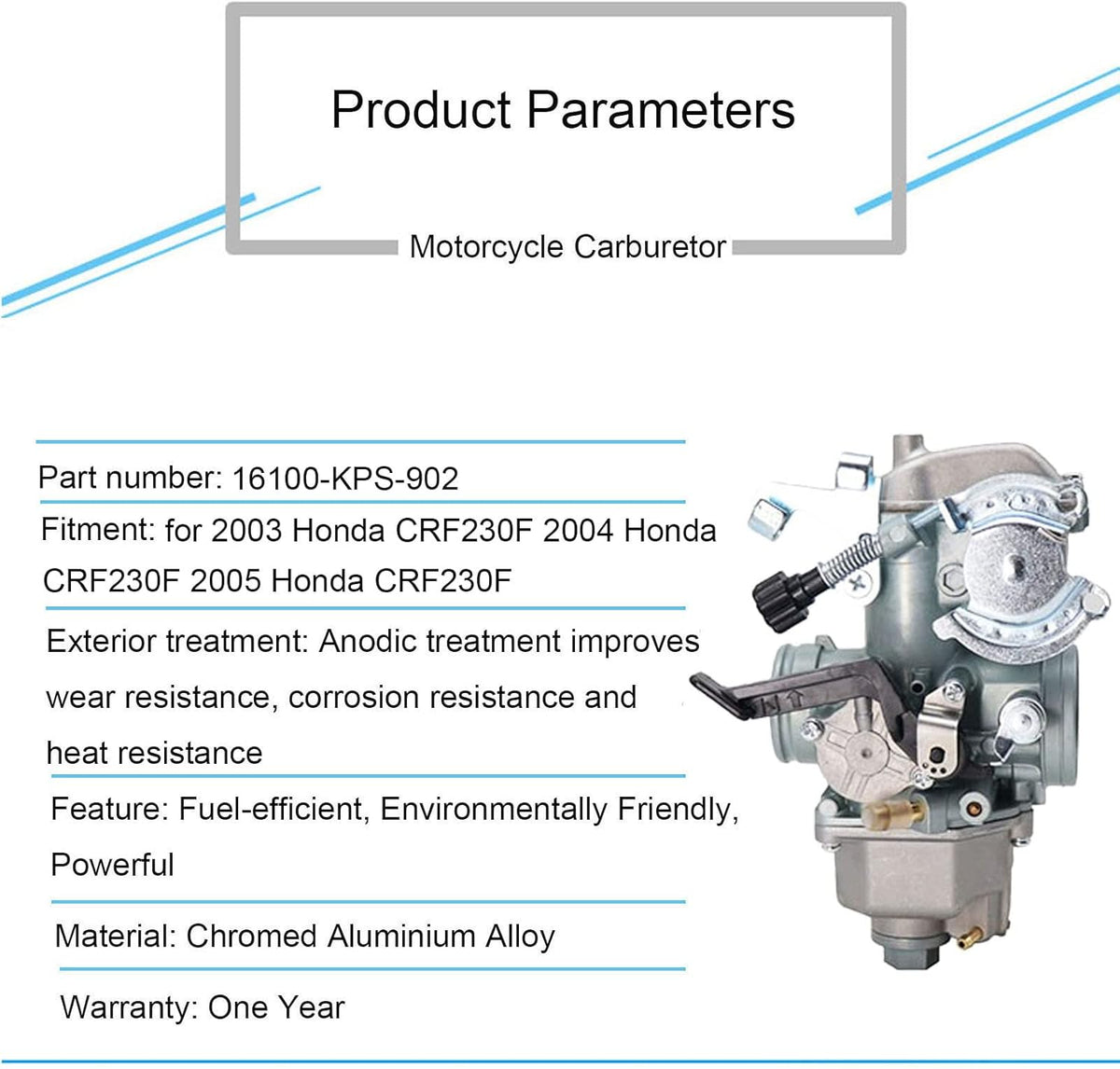 Carburetor 16100-KPS-902 Pack of 2 T5654