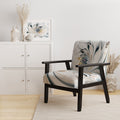 Upholstered Floral Accent Chair A26887