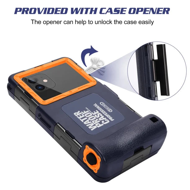 Waterproof Protective Case for Phones Up to 6.9 Inch M622