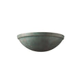 Rimmed Quarter Sphere Wall Sconce P72975