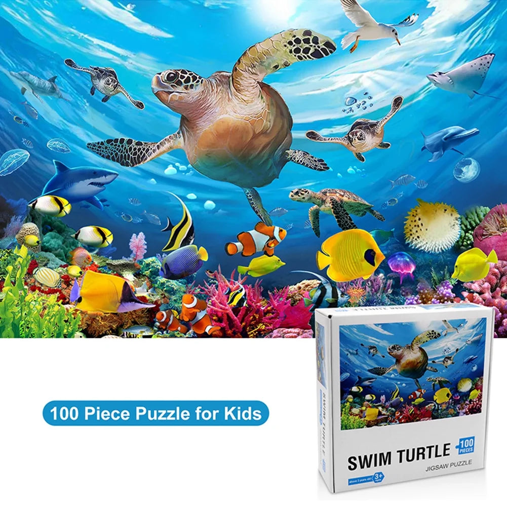 Underwater World 100 Pieces Puzzle L9671
