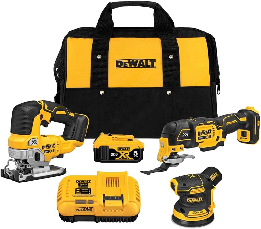 20V MAX XR Brushless 3-Tool Woodworking Kit M85910