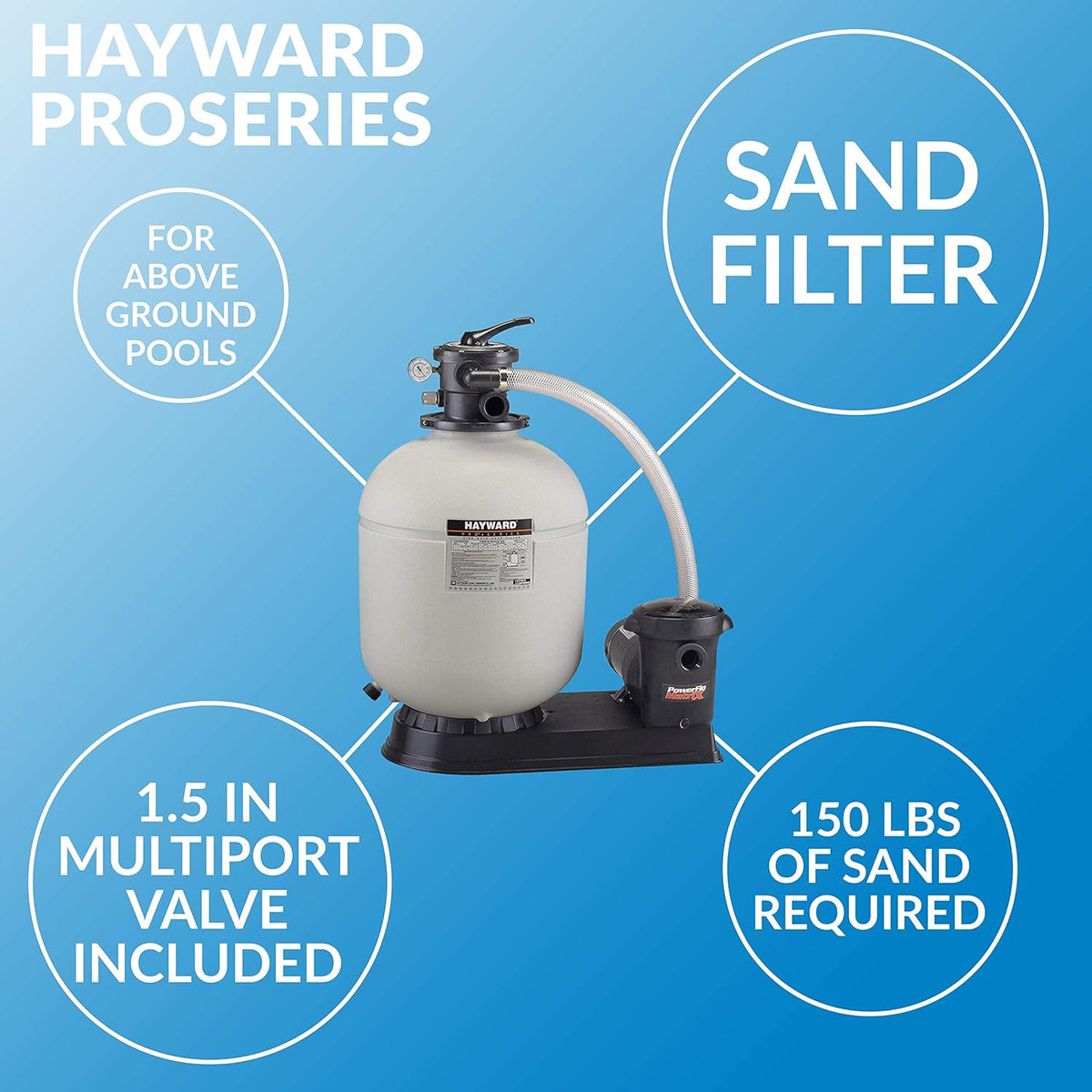 18 In. 1 HP Sand Filter System K59315