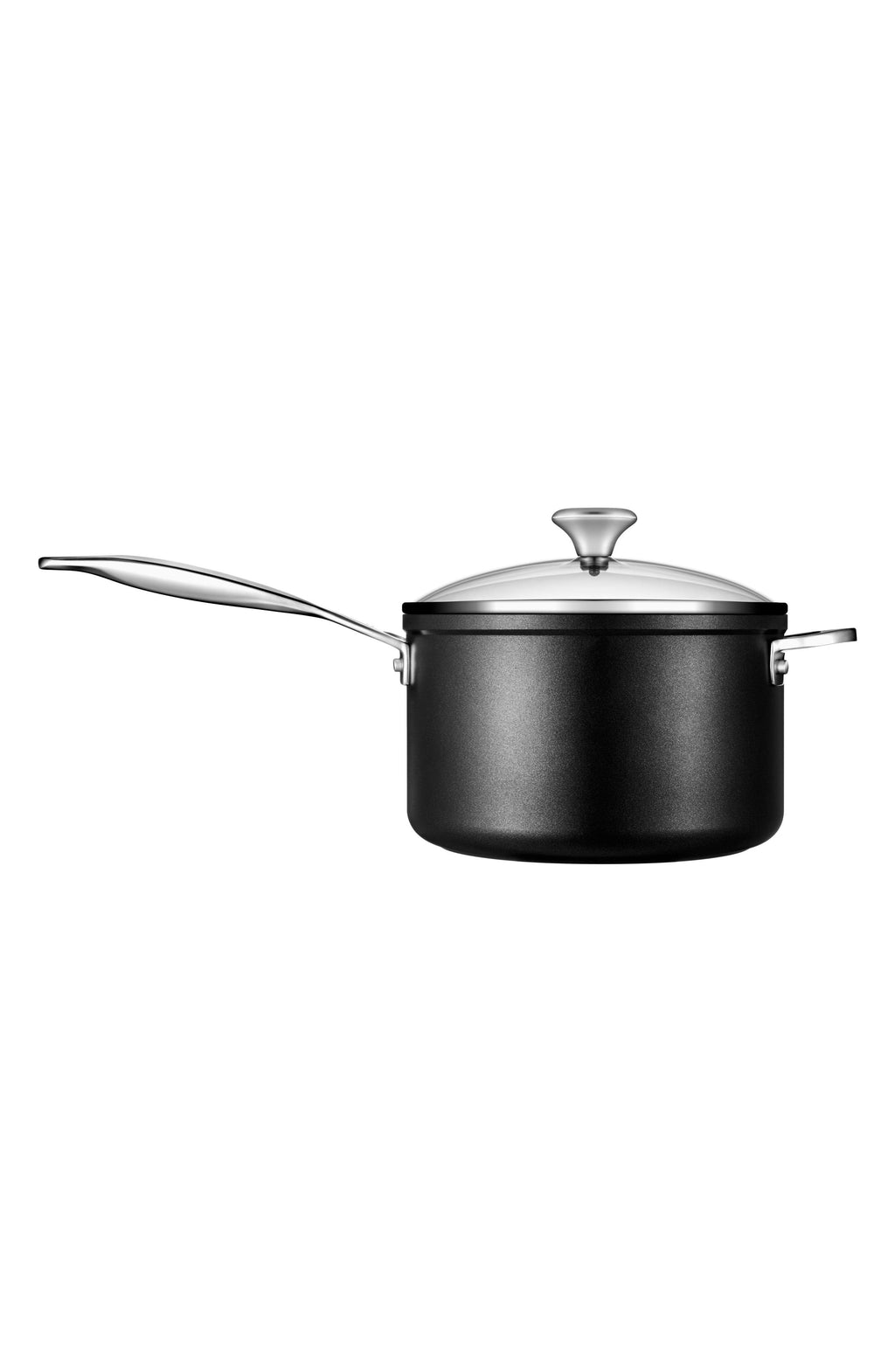 4 Qt. Toughened Nonstick Saucepan with Glass Lid D5338