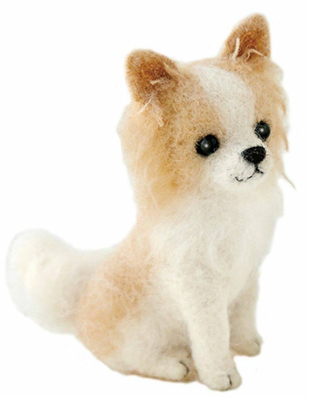 Felt Wool Chihuahua Long Coat Kit K313
