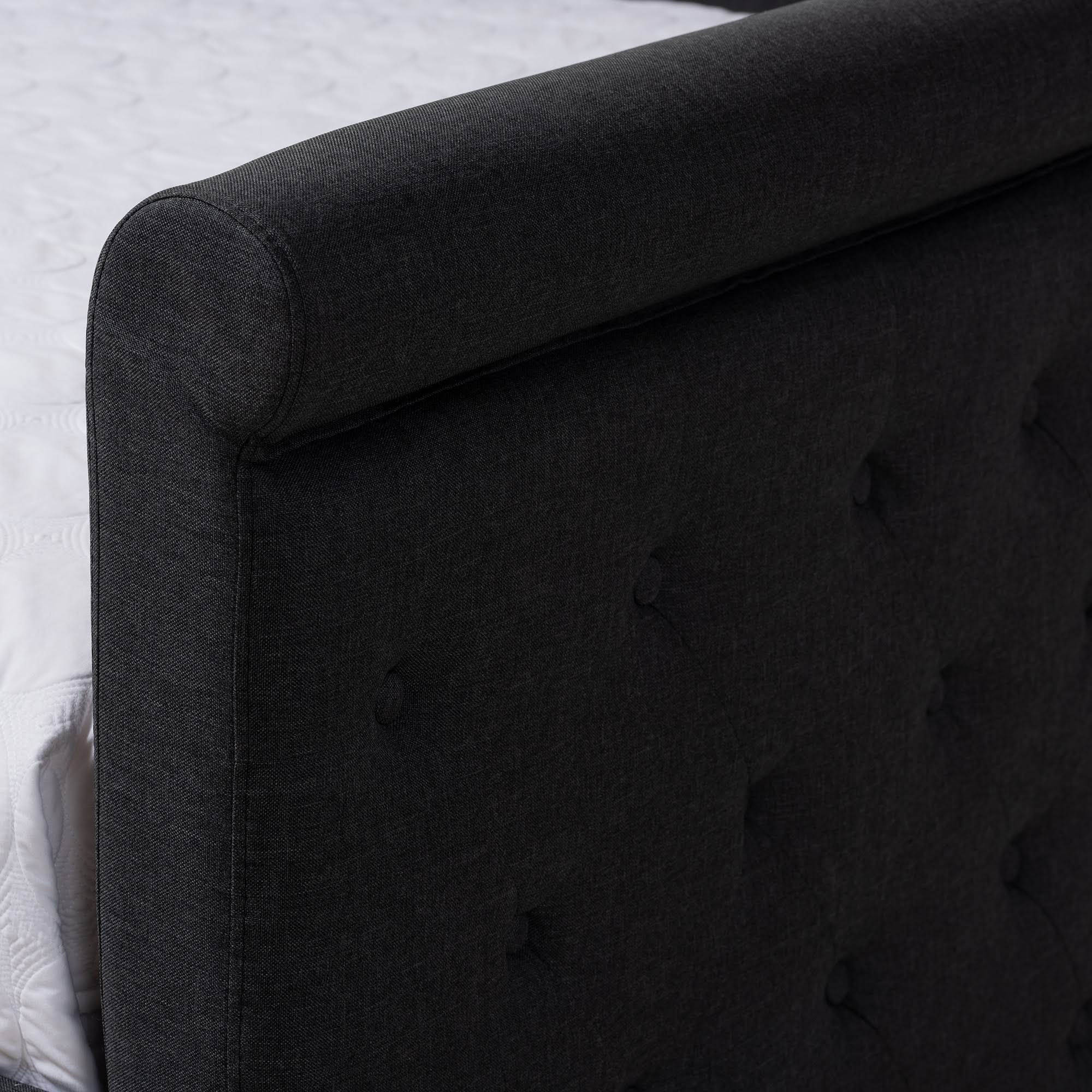 Queen Dark Grey Daybed with Trundle O79517