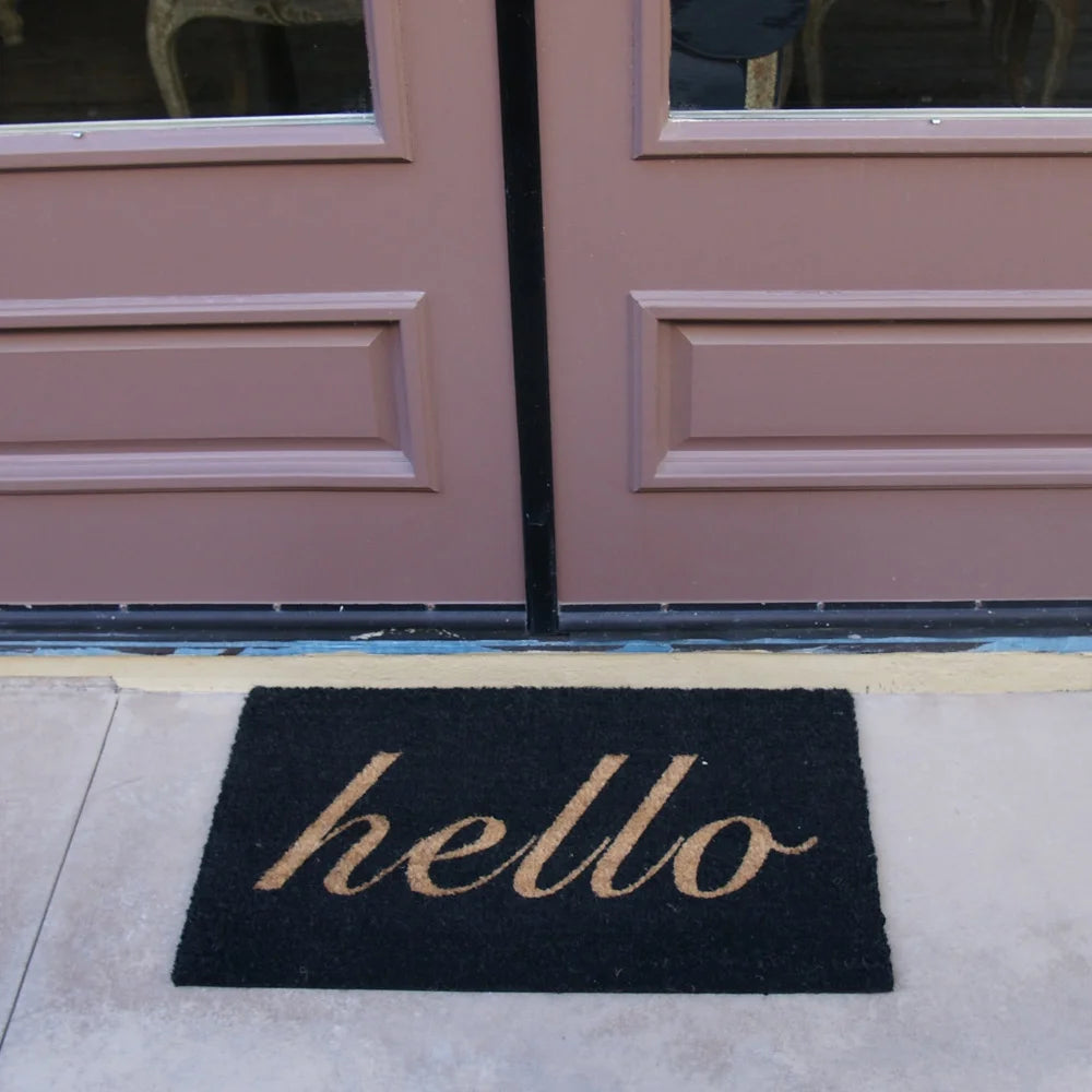 Hello Welcome Mats 15mm 18" X 30" T6005