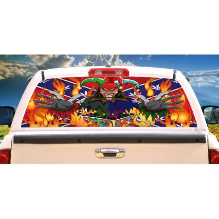 Rear Window Graphic Vinyl Decal I79939