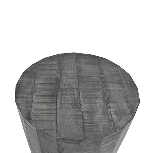 Distressed Grey Accent Table W172