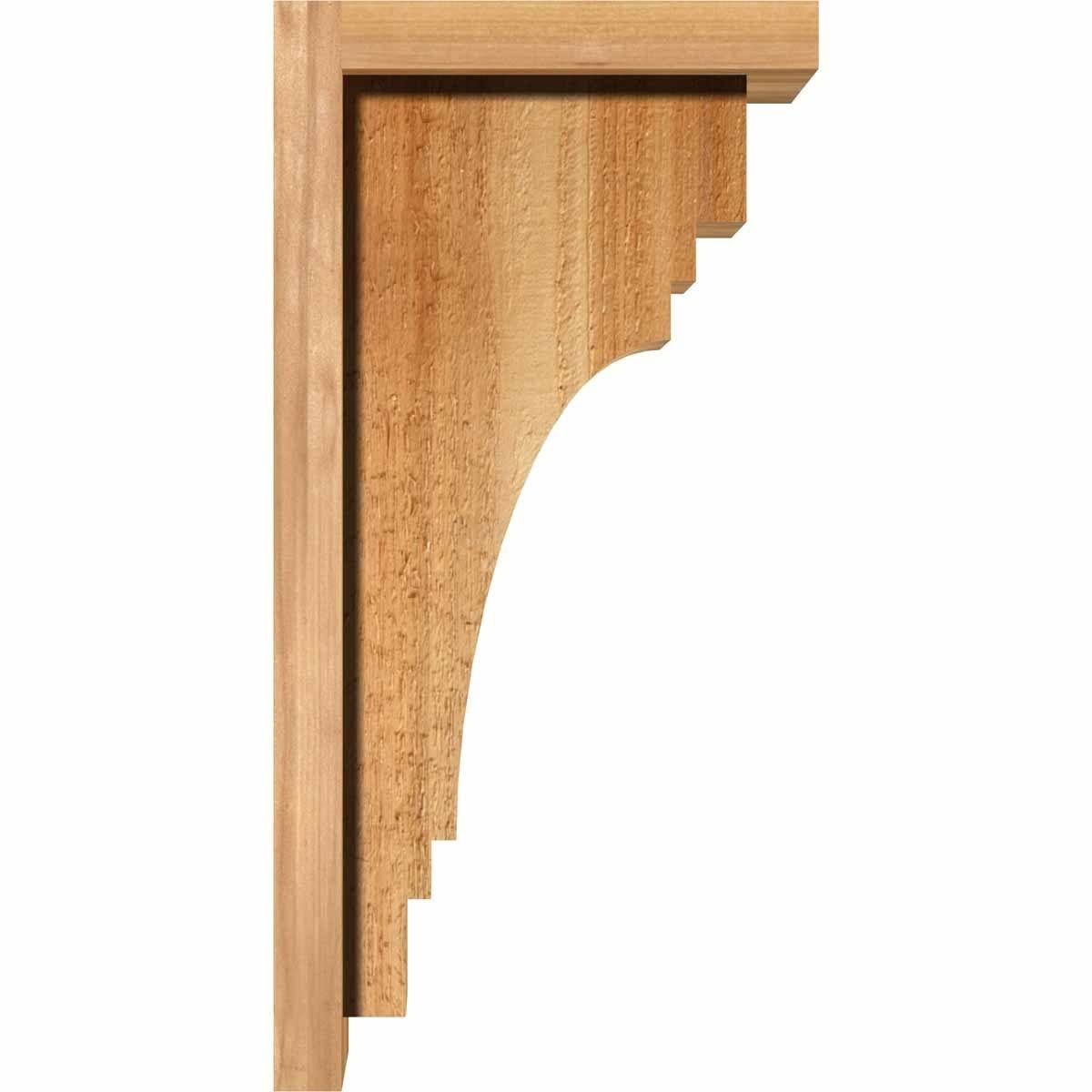 6x22W x 12x22D x 16x22H Western Red Cedar Corbel C372989