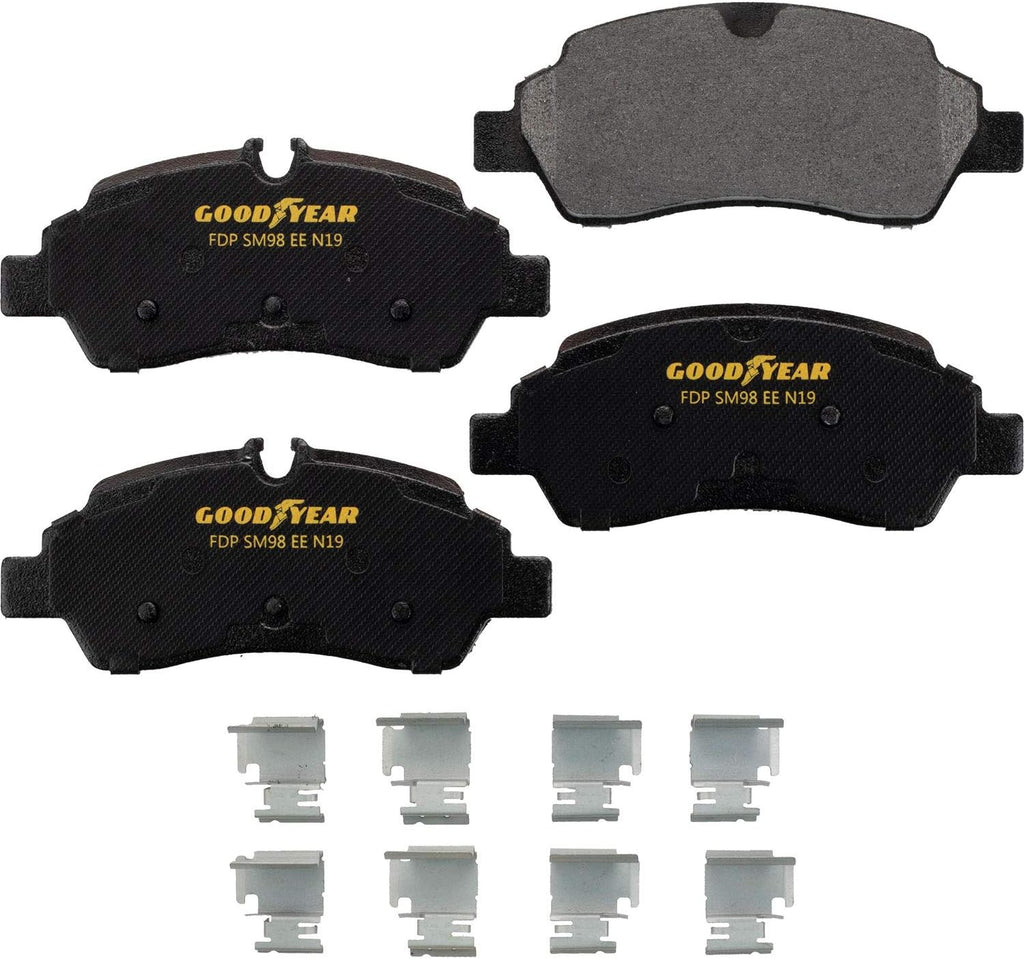Carbon Ceramic Rear Disc Brake Pad Set for Acura MDX, Honda Odyssey, Pilot, Ford Transit G9174