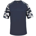 Navy Camo Youth Tee Y6410