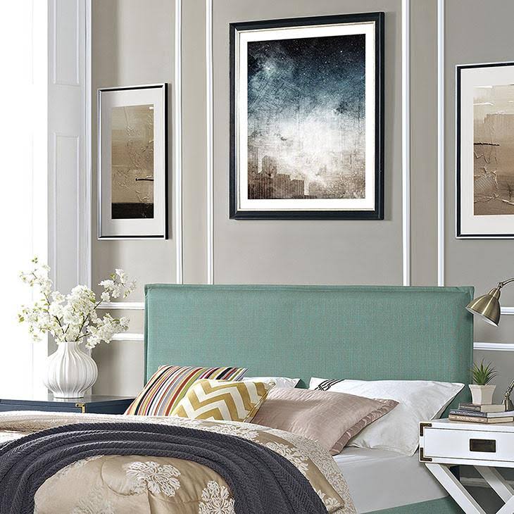 King Upholstered Fabric Headboard X776554