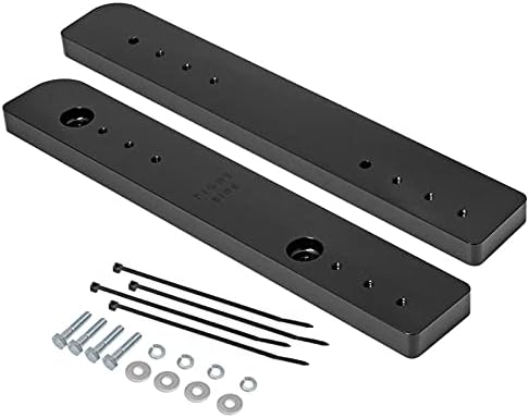 Motorcycle Tour-Pak Relocator Kit Mount Plate Rack Adjustable 1-3 Extend Q4814
