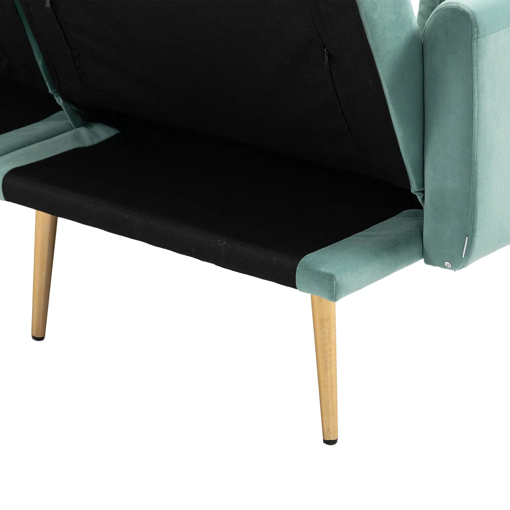 Velvet Sofa with Metal Feet M203