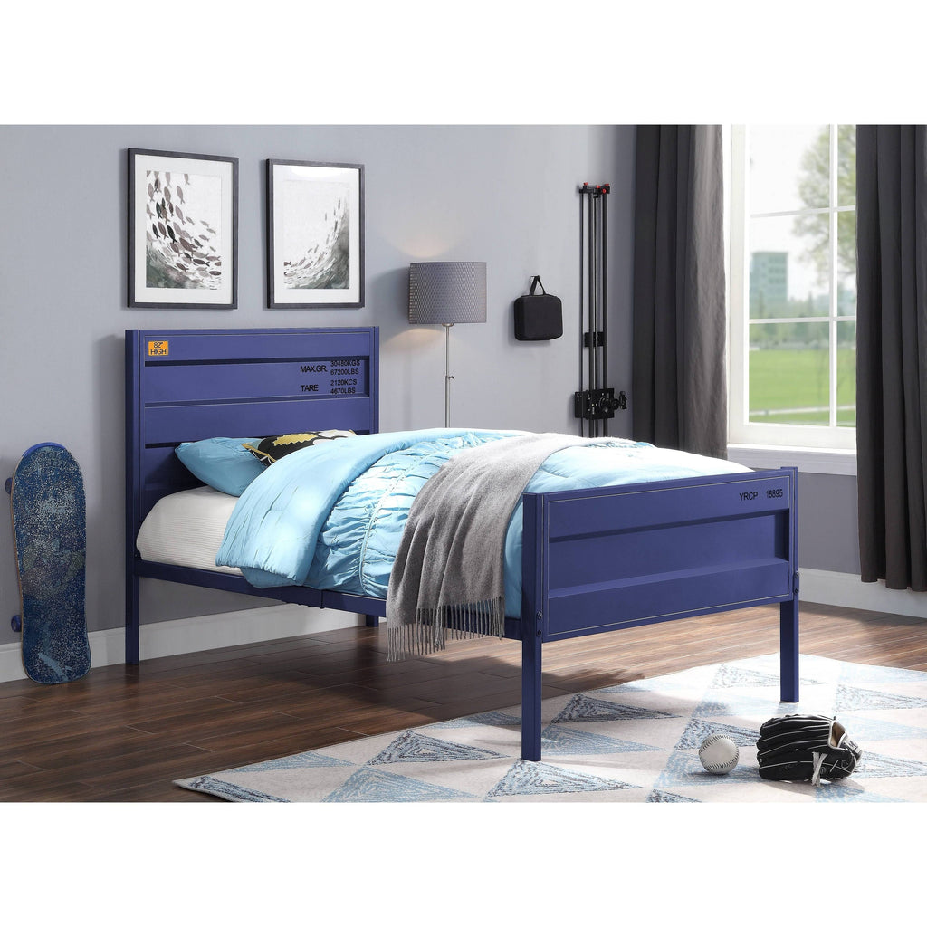 Blue Full Bed X8244