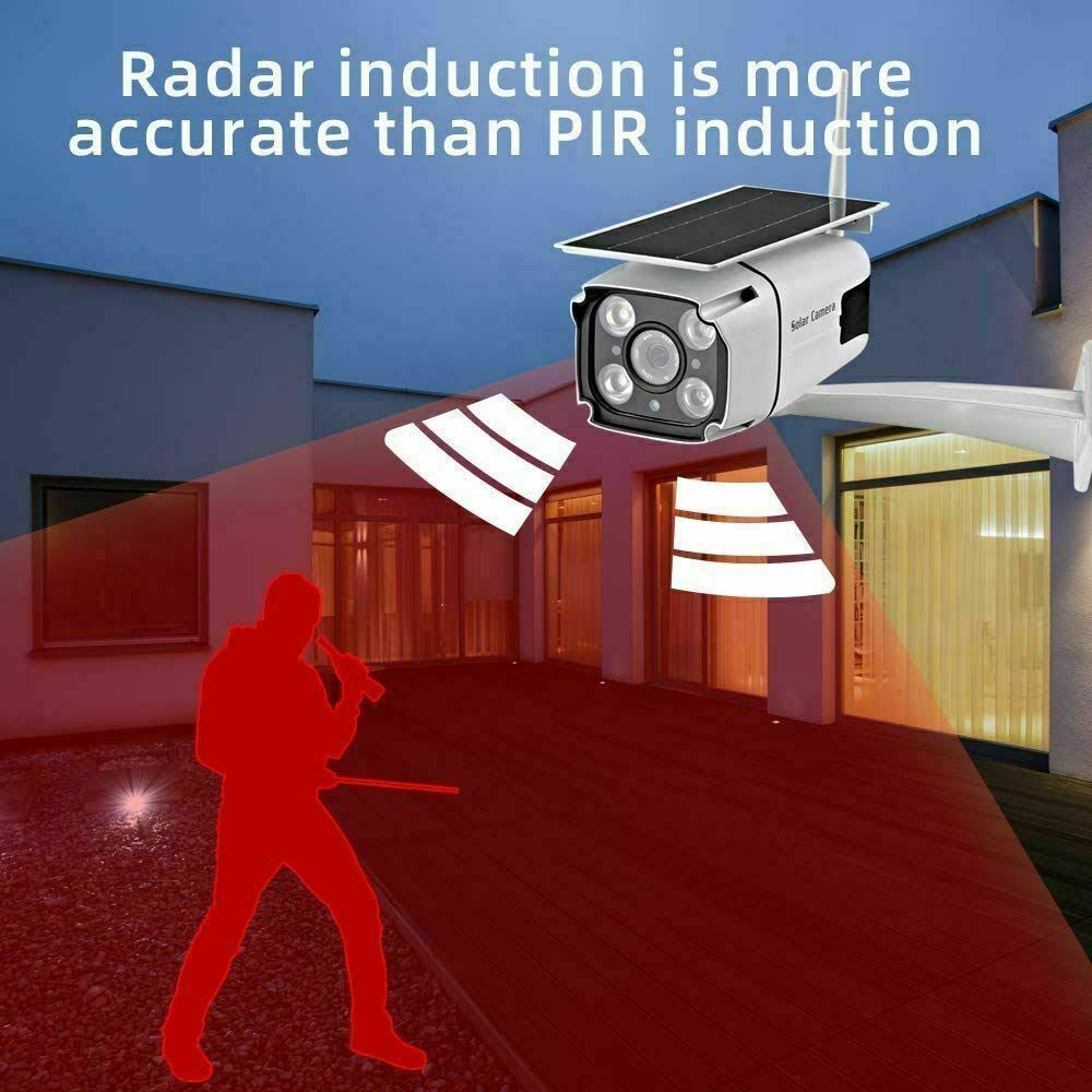 Solar Powered Wireless WiFi Security Camera G8687