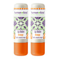 Orange Lip Balm, Pack of 2, 0.17 oz P307706