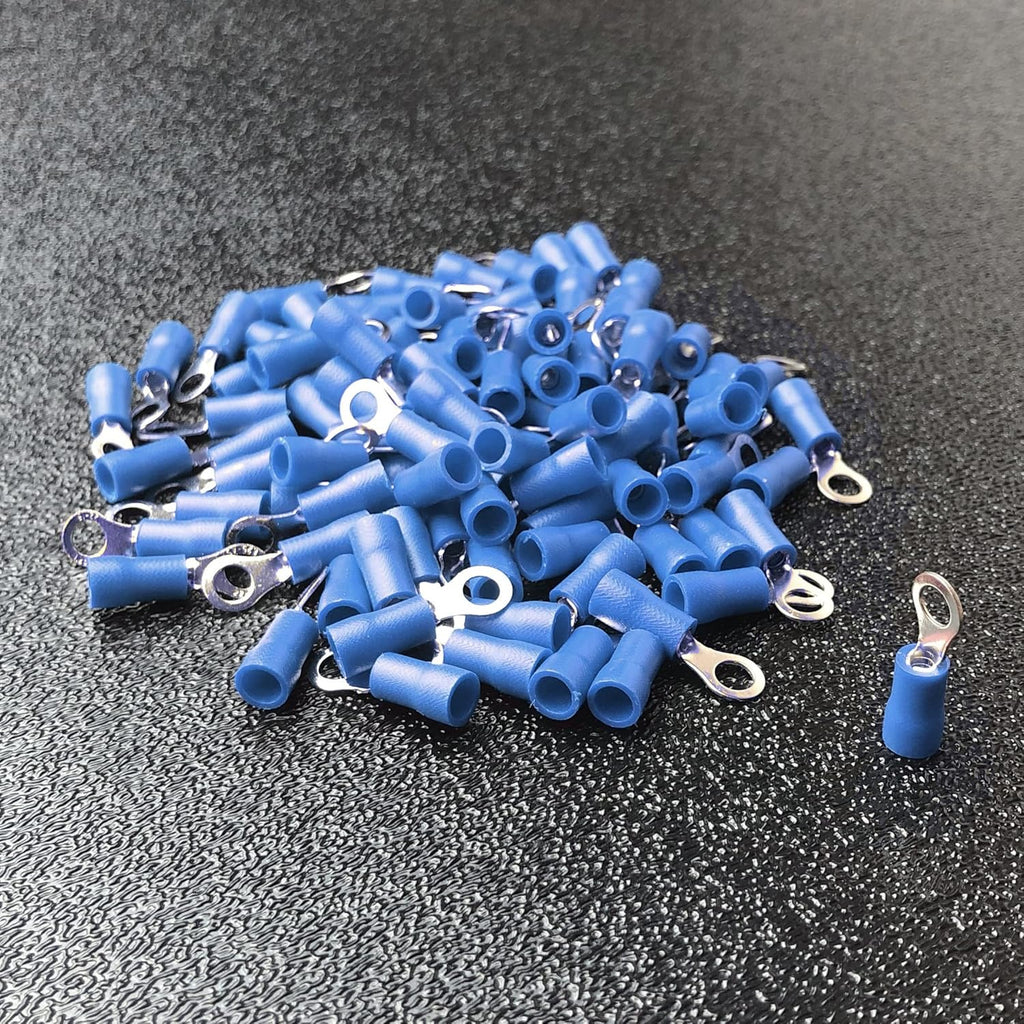 100pcs Insulated Electrical Crimp Connectors (12-10ga Yellow) I75144